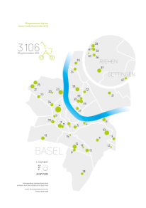 Pflegeheime Basel-Stadt im Stadtplan